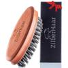 ZilberHaar Pocket Mustache and Beard Brush - Stiff Boar Bristles Small Brush - Perfect Beard Grooming Tool - Relieves beard itch - Short and Medium - Made in Europe view 1
