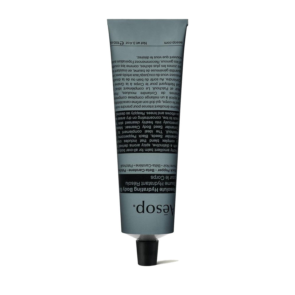 Aesop Resolute Hydrating Body Balm | Soften & Nourish Skin with Spicy, Woody Aroma | 120 mL / 3.4 oz