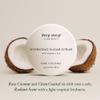 Deep Steep Sugar Scrub, Pure Coconut, 8 oz  Exfoliating Body Scrub with Organic Coconut Oil, Shea Butter & Argan Oil  Vegan, Clean Beauty, Smooth, Soft & Nourished Skin view 3