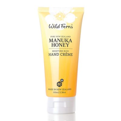 Wild Ferns Manuka Honey Moisture Rich Hand Crme, 99% Natural, 100 milliliters