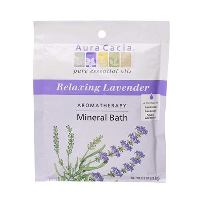 Aura Cacia Bath Mnrl Lavendar Relaxing