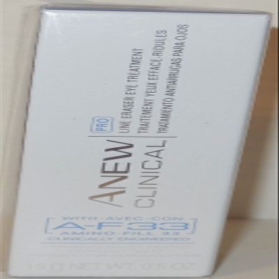 Avon Anew Clinical Pro Line Eraser Eye Treatment .5 oz
