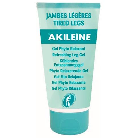 AKILEINE Refreshing Leg Gel 150ml for Tired Legs | Muscle Soreness Gel | Reduces Swelling | Circulation Aid | Leg Relief