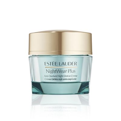 Este Lauder NightWear Plus Anti-Oxidant Night Detox Cream Face Moisturizer for Anti Aging, 1.7 Ounce