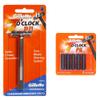 7 O'Clock PII Trac II Razor + cartridge with 5 pcs view 1