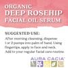 Aura Cacia Organic Deep Rosehip Facial Serum, 1-Ounce, Soothing, Moisture-Preserving Oil, Pure, Free From Synthetic Additives view 2