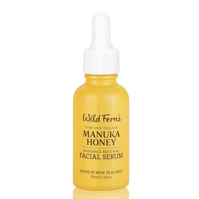 Wild Ferns Manuka Honey Radiance Renewal Facial Serum, 96% Natural, 30 milliliters