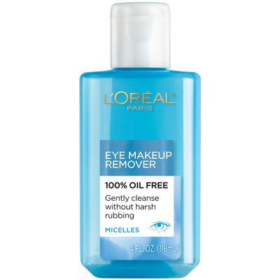 L'Oreal Paris Skincare Dermo-Expertise Oil-Free Eye Makeup Remover, Gentle Eye Makeup Remover, 4 fl. oz.