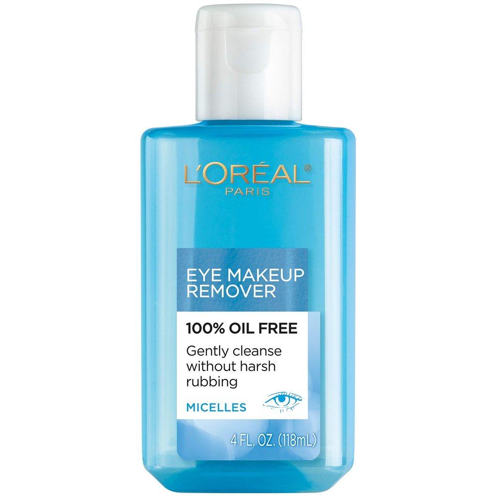 L'Oreal Paris Skincare Dermo-Expertise Oil-Free Eye Makeup Remover, Gentle Eye Makeup Remover, 4 fl. oz.