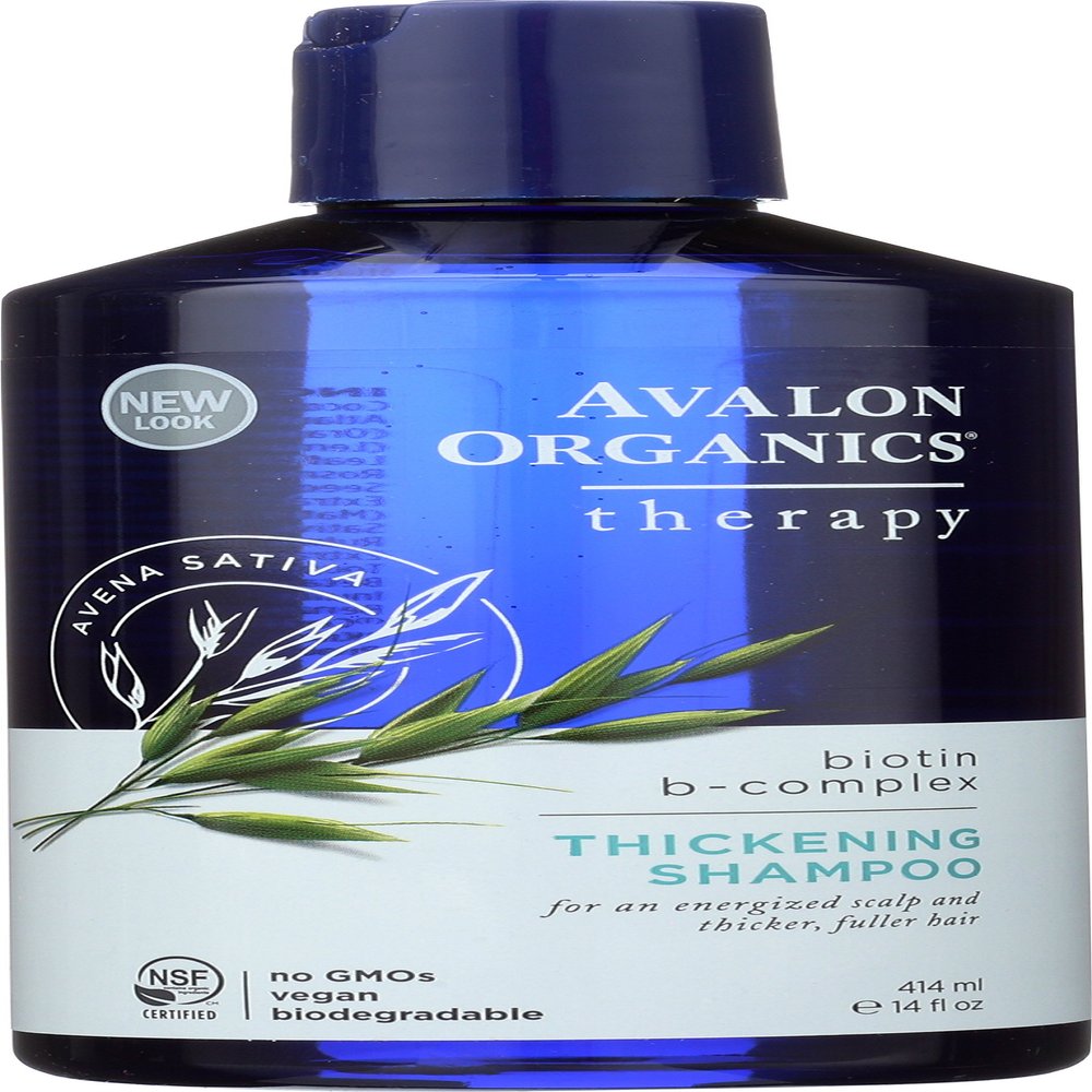Avalon Organics Biotin B-complex - Thickening Shampoo, 14 -Ounce Bottle