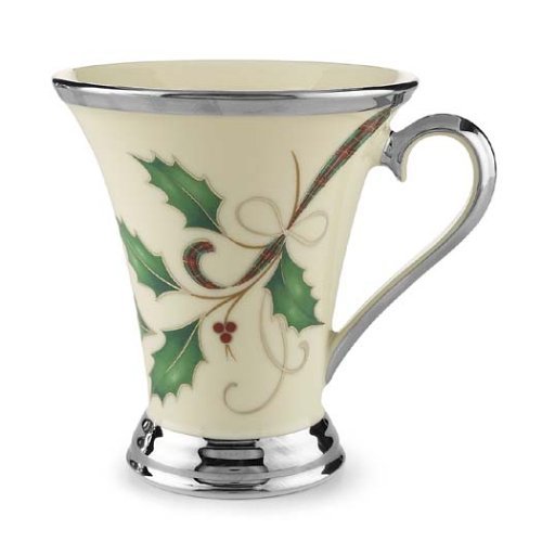 Lenox Holiday Nouveau Platinum Accent Mug