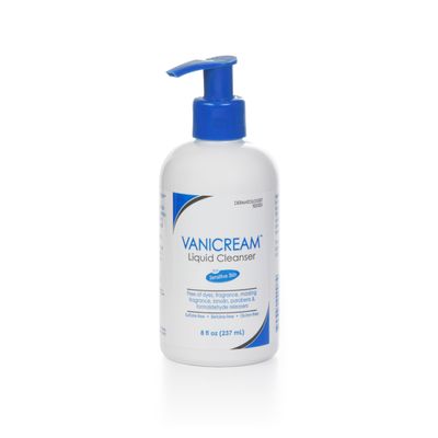 Vanicream Liquid Cleanser - 8 fl oz Unscented, Gluten-Free Formula for Sensitive Skin
