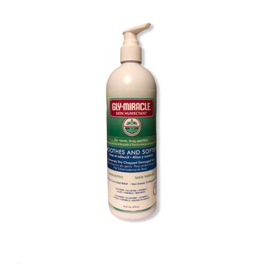 GLY MIRACLE High-Glycerin Body Lotion 16 oz Pump, Unscented, Non-Greasy