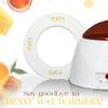 GiGi Clean Collars for 14-Ounce Wax Warmers, 50 Pieces view 3