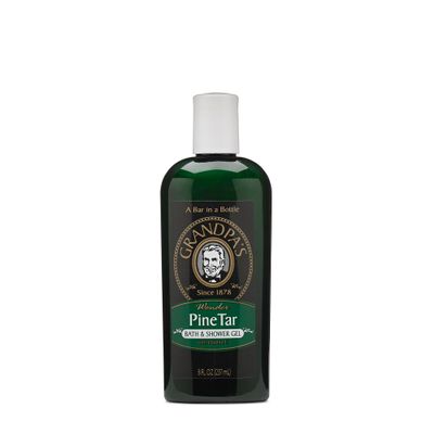 Grandpa's Brands Pine Tar Bath and Shower Gel, 8 Ounce