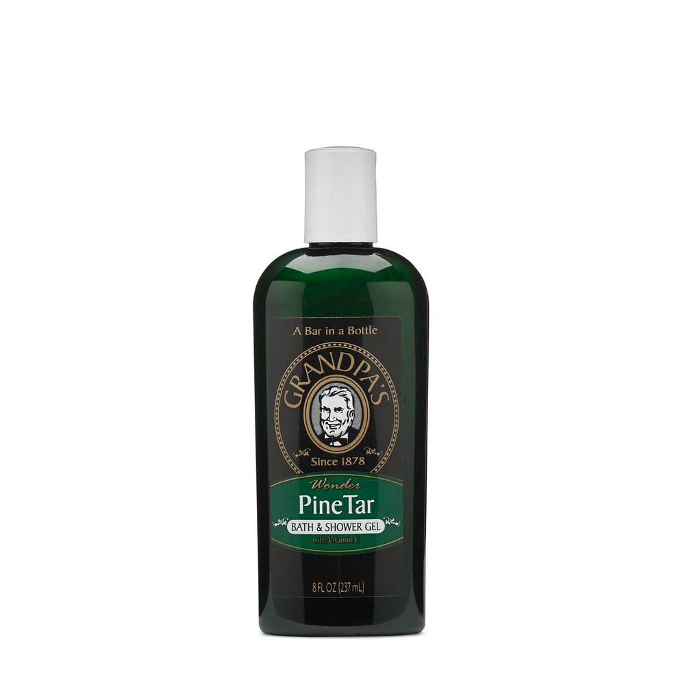 Grandpa's Brands Pine Tar Bath and Shower Gel, 8 Ounce