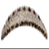 France Luxe Classic European Side Comb - Opera Silver view 2