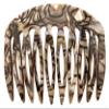France Luxe Classic European Side Comb - Onyx view 1