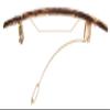 France Luxe Luxury Rectangle Barrette, Onyx - Classic French Design for Everyday Wear view 3
