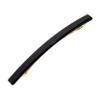 Black Hair Barrette for Women with Thin Hair, Elegant Long & Skinny French Barrette, Strong Hold, Lightweight, Damage-Free Design | France Luxe view 1