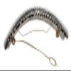 France Luxe Couture Volume Barrette - Opera Silver view 3