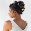 French Hair Clip for Thin or Short Hair, Mini Couture Claw Clip for Women, Strong No Slip Hold, Gentle Grip, Lightweight, Caramel Horn Beige | France Luxe view 4