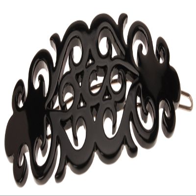 France Luxe Elysee on Tige Boule Barrette - Black