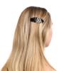 France Luxe Elysee on Tige Boule Barrette - Black view 4