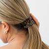 Large Tortoise Shell Hair Barrette for Thick Hair, Rectangle Volume French Barrette for Women, Strong Hold, Comfortable and Easy to Use, Tokyo | France Luxe view 3