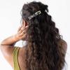 Ivory Tortoise Hair Barrette for Thin Hair, Classic Rectangle French Barrette for Women, Lightweight and Comfortable, Strong Hold, Ivory Tokyo | France Luxe view 4