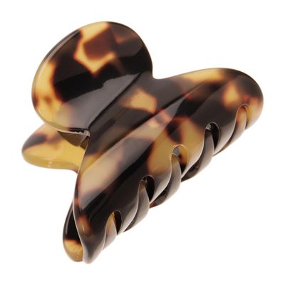 Tortoise Hair Clip for Thin or Short Hair, French Mini Couture Claw Clip for Women, Strong No Slip Hold, Gentle Grip, Lightweight, Tokyo | France Luxe