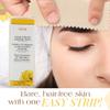 GiGi Waxing Strips for Hair Waxing/Hair Removal, Small Natural Muslin, 100 Epilating Strips view 3