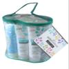 Gena Pedi Pak Intro Kit - 7-Piece Pedicure Kit Foot Spa with Foot Scrub, Soak & Pumice Stone in a Tote, At-Home Pedicure Set view 3