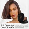 Cream To Powder Foundation by Flori Roberts, Full Coverage for Women of Color or Deeper Skin Tones, Long Lasting Makeup, Matte Finish, Covers Uneven Complexion and Hides Imperfections, 0.30 oz view 4