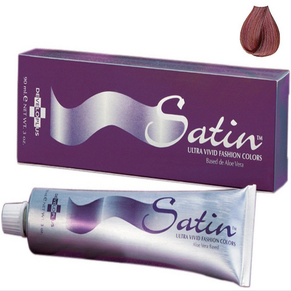 Satin Ultra Vivid Fashion Colors - Red Copper Series (6RC Dark Red Copper Blonde)