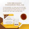 GiGi Microwave Tweezeless Wax - Non-Strip Facial Hair Remover, Honey-Infused, 1 oz view 2