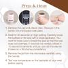 GiGi Microwave Tweezeless Wax - Non-Strip Facial Hair Remover, Honey-Infused, 1 oz view 4