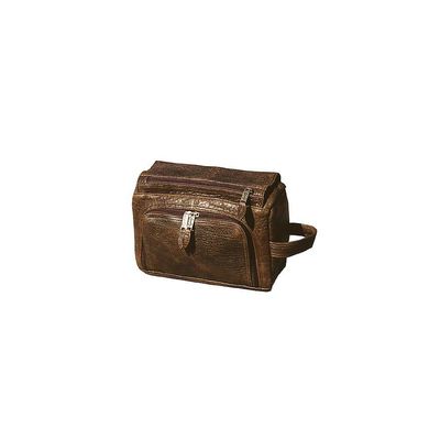 Scully Squadron Shave Kit (Antique Brown)