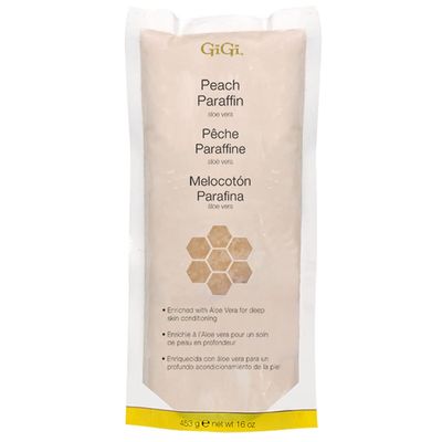 GIGI Peach Paraffin Wax With Aloe Vera