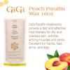 GIGI Peach Paraffin Wax With Aloe Vera view 3
