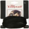 Mia Beauty Tonytail Ponytail Wrap Synthetic Wig Hair on Elastic Rubber Band Hair Accessory for Women, Teens, Girls, Dance - Black view 1