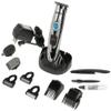 Conair 12 Piece Rechargeable Beard and Mustache Professional Multi Use Trimmer, Silver and Black view 1
