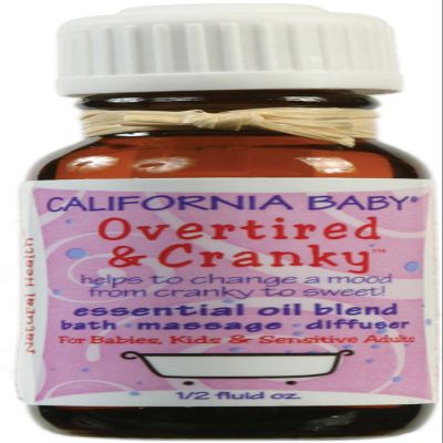 California Baby Bath Drop - Overtired & Cranky, .5 oz (Pack of 2)
