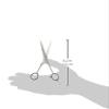 Jaguar Shears White Line Satin Plus 6.0 Inch Professional Steel Hair Cutting & Trimming Scissors for Salon Stylists, Beauticians, Hairdressers and Barbers, Classic Design, Made in Germany view 2