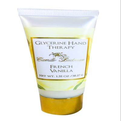 Camille Beckman Glycerine Hand Therapy Cream, French Vanilla, 1.35 Ounce