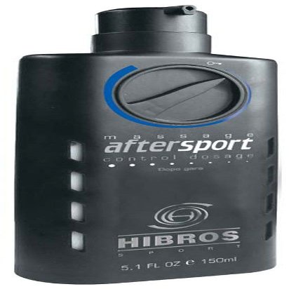 HIBROS Sport AfterSport Dispenser Defatiguing Cream, 150ml