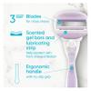 Gillette Venus ComfortGlide Freesia Women's Razor - 1 handle + 2 refills view 3