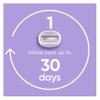 Gillette Venus ComfortGlide Freesia Women's Razor - 1 handle + 2 refills view 4