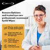 The Eye Doctor Biodegradable Eyelid Wipes - 80 x Single Use Eye Cleaning Wipes for Daily Lid Care - Individual Preservative Free Sensitive Eye Cleaner - Soothes Cleans and Refreshes view 4