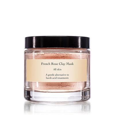 evanhealy French Rose Clay Face Mask | Exfoliating for Sensitive Skin Face Mask | Pore Minimizer Pink Clay Mask | Cleansing Rhassoul